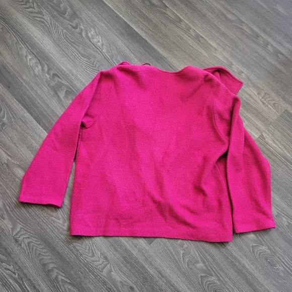Pink Cynthia Rowley Jacket, 1X, 53% wool - Picture 2 of 6